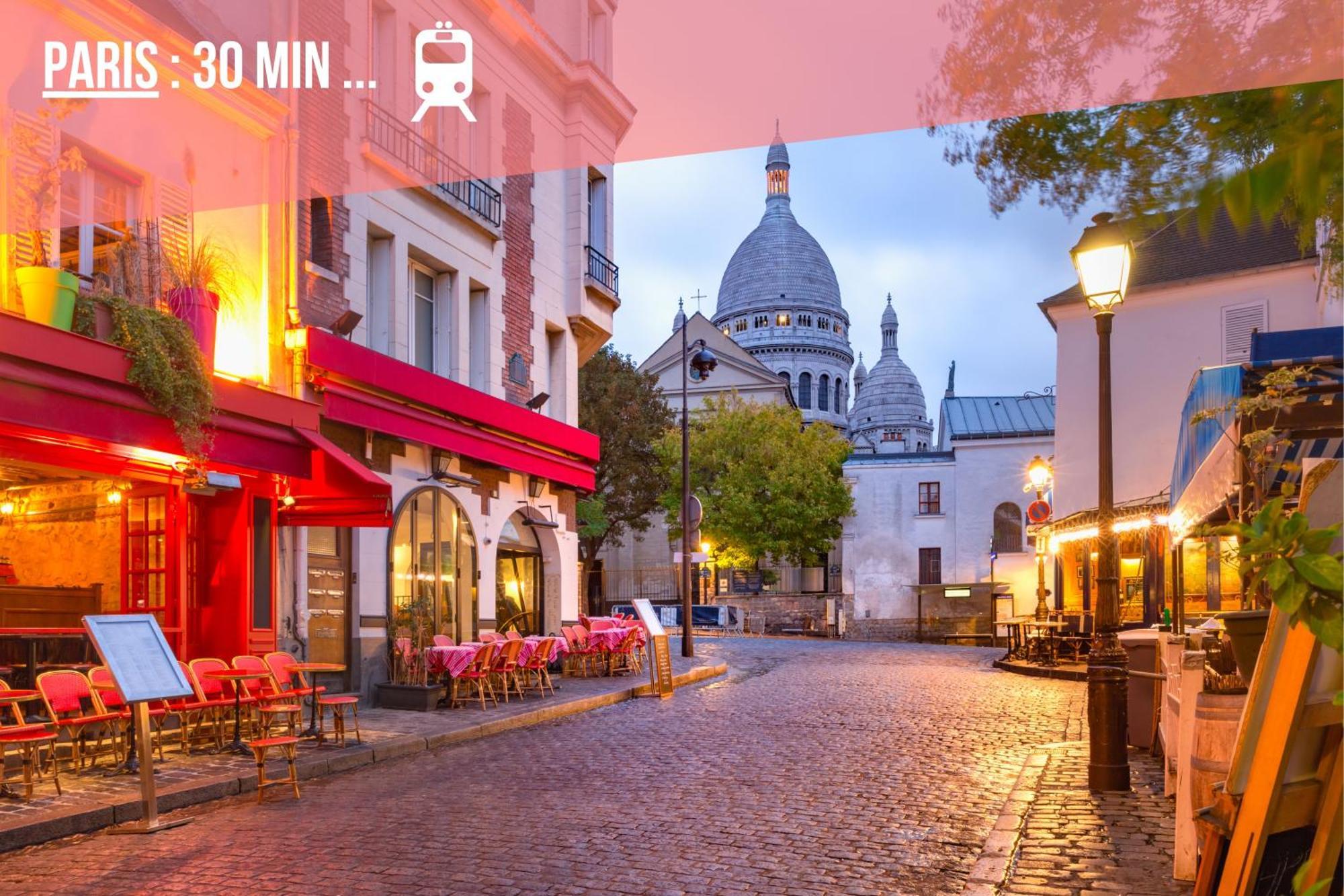 Paris Cocon - Disneyland, Parking, Hypercentre, Train Station Lagny-sur-Marne Экстерьер фото
